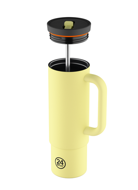 Straw Cup 800ml - Citrus