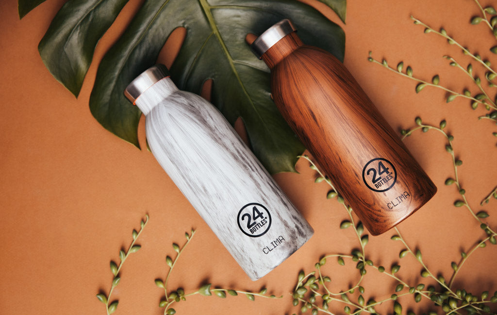 Clima Bottle 330ml - Sequoia Wood