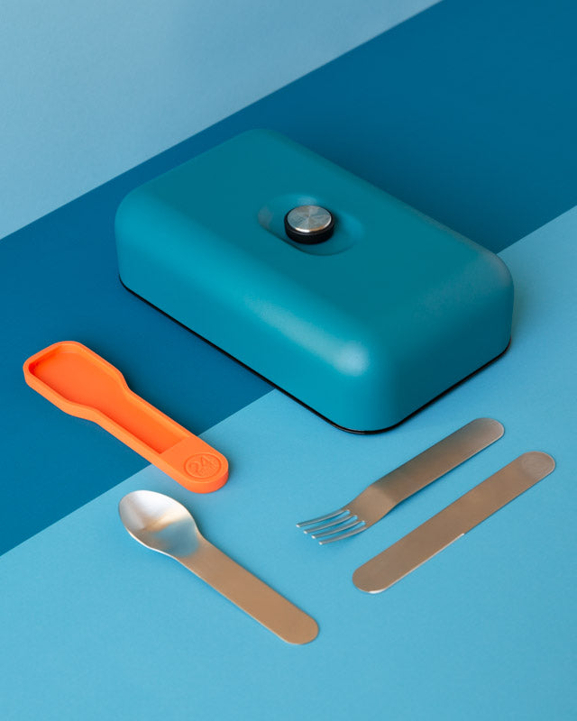 Lunchbox - Brushed Steel