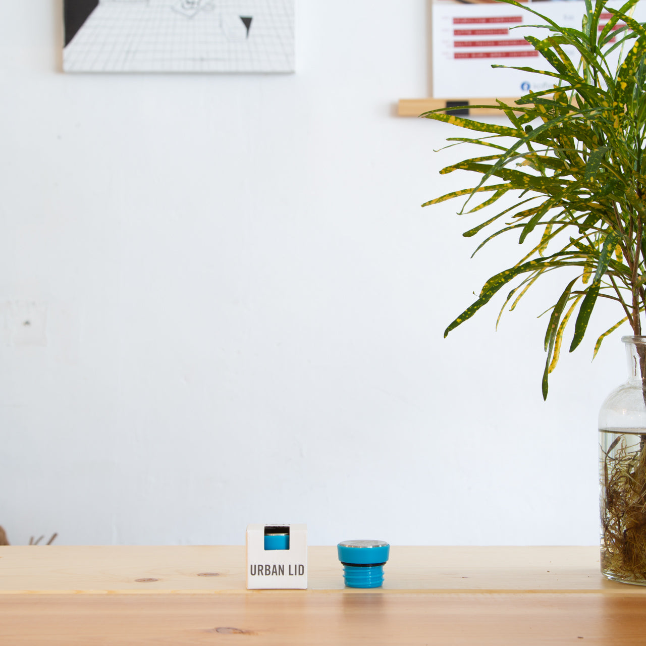 Urban Lid - Lagoon Blue 湖水藍色蓋 (隨樽購買 10% off)