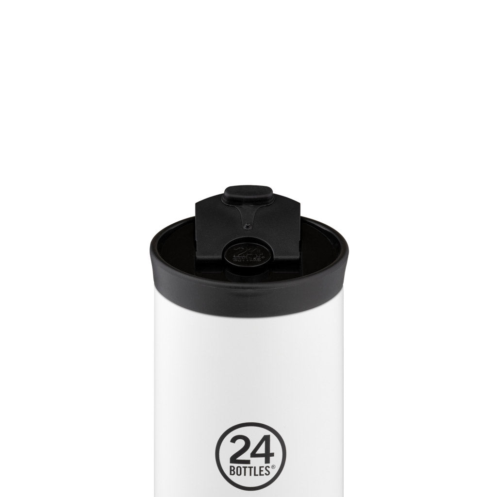 Travel Tumbler 600ml - Stone Ice White