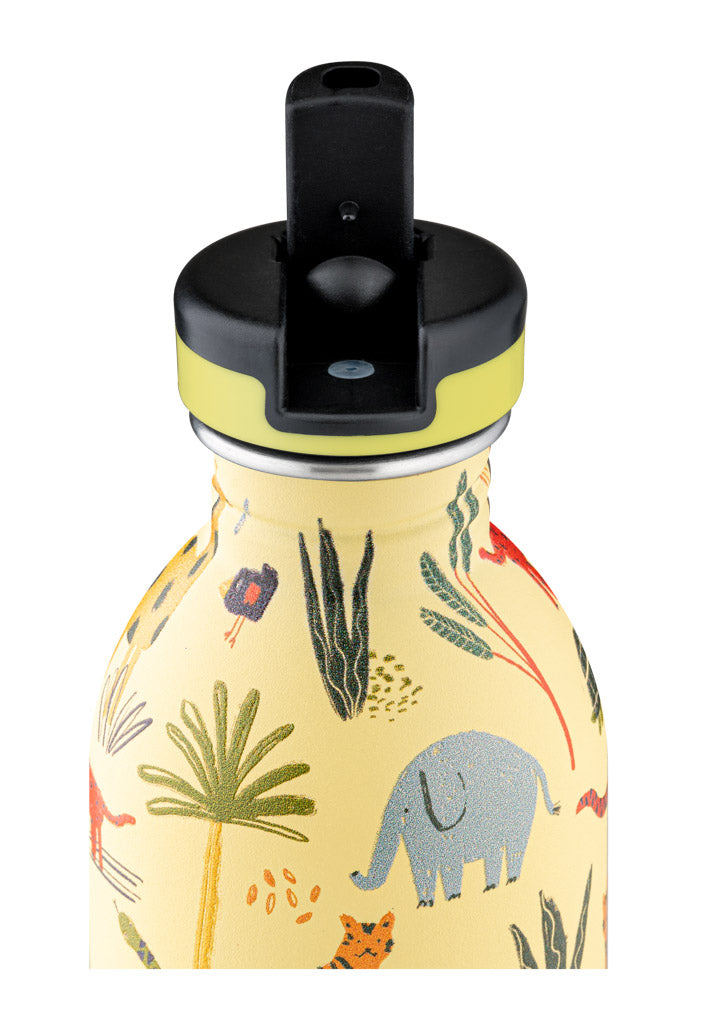 Urban Bottle 500ml - Jungle Friends (color lid)