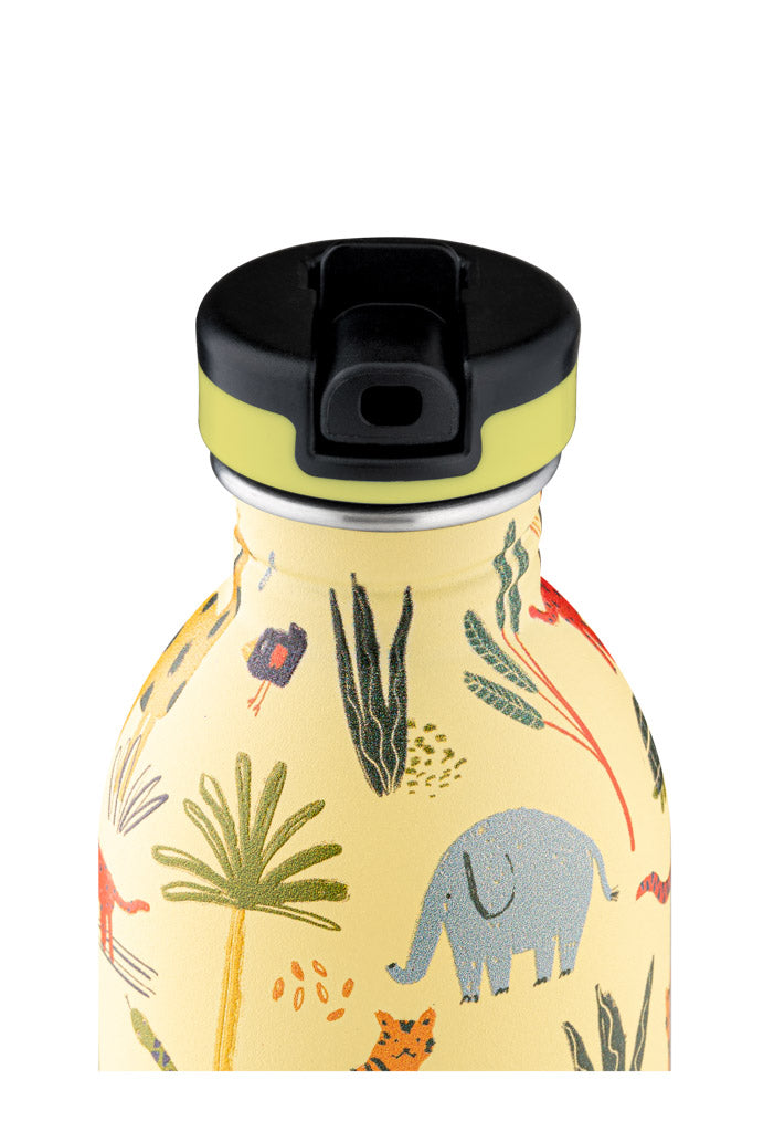 Urban Bottle 500ml - Jungle Friends (color lid)