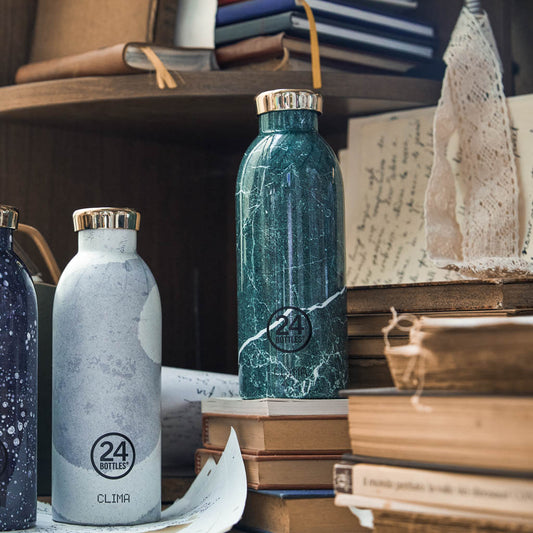 Clima Bottle 500ml - Green Marble