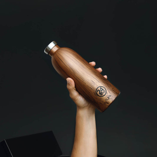 Clima Bottle 500ml - Sequoia Wood
