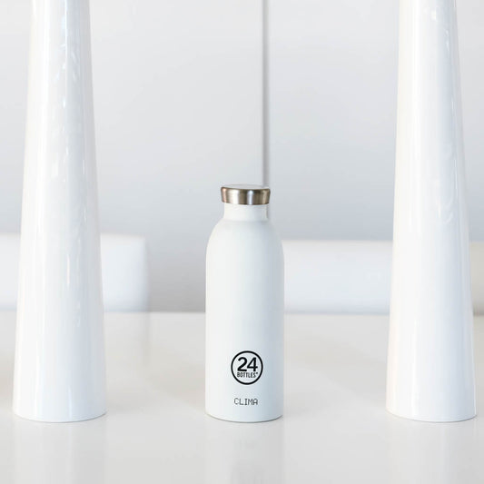 Clima Bottle 500ml - Stone Ice White