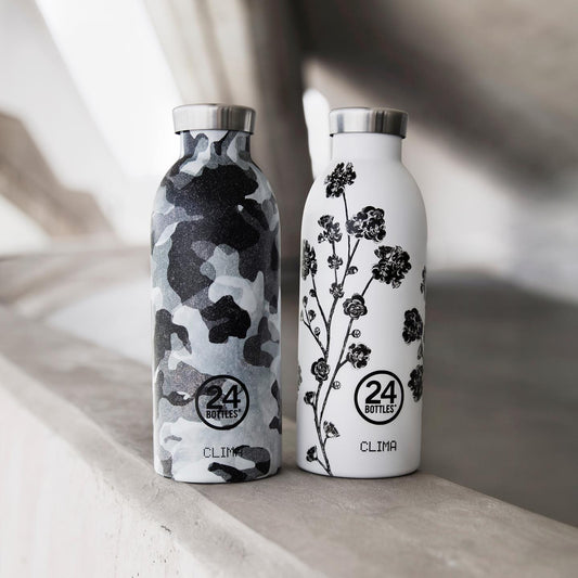 Clima Bottle 500ml - White Roses
