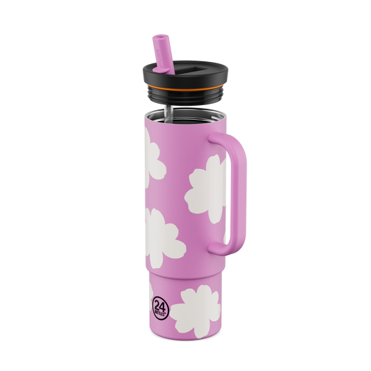 Straw Cup 800ml -  Daydreaming Pink