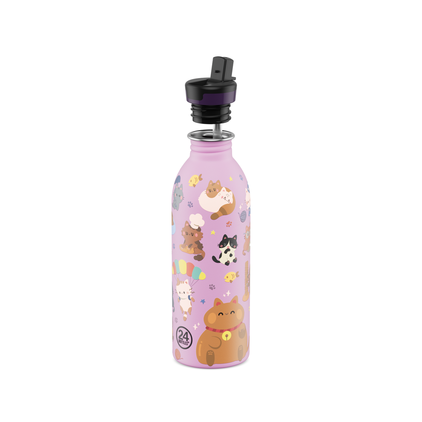 Urban Bottle 500ml - Meow Friends