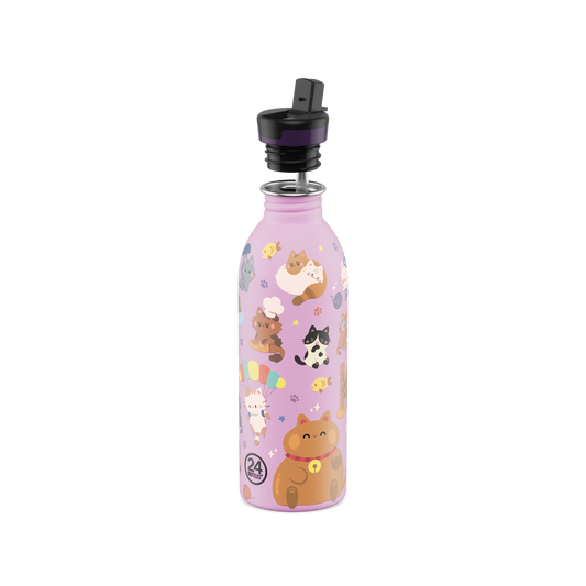 Urban Bottle 500ml - Meow Friends