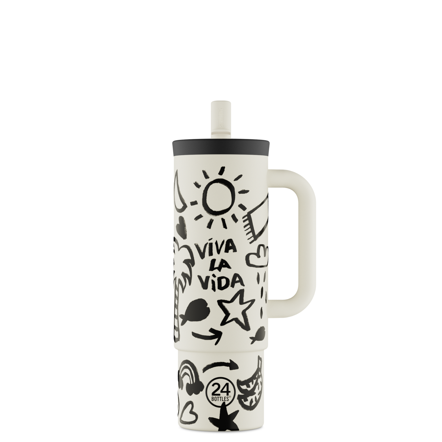 Straw Cup 800ml -  Viva la Vida
