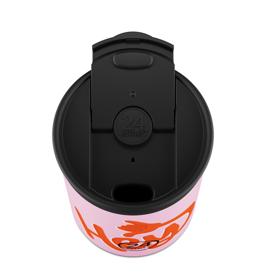 Travel Tumbler 350ml - Hey! Pink