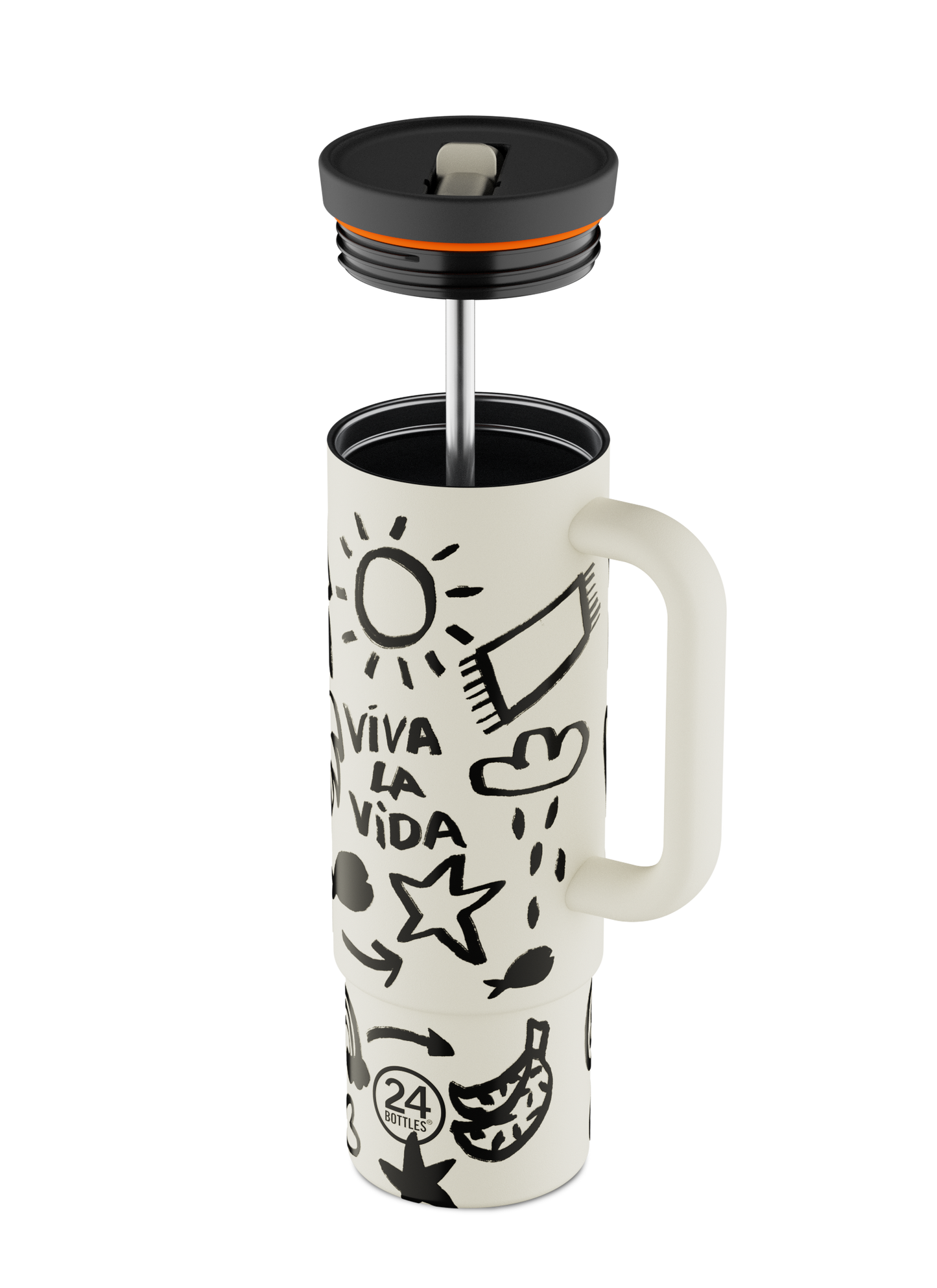 Straw Cup 800ml -  Viva la Vida