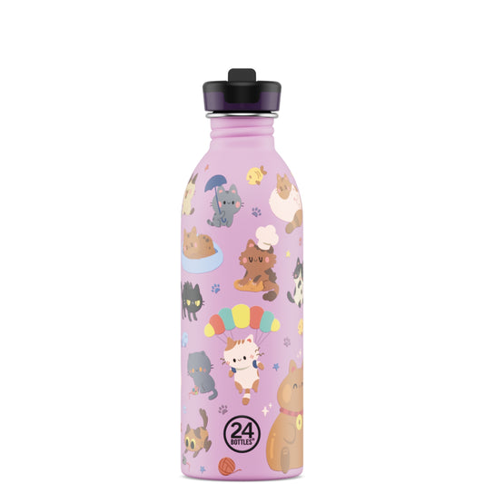 Urban Bottle 500ml - Meow Friends