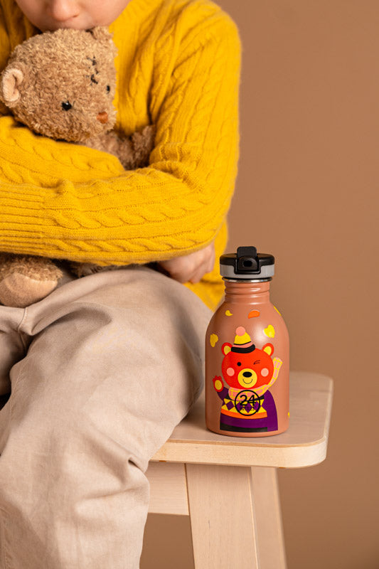 Urban Bottle 500ml - Sweet Bear (color lid)