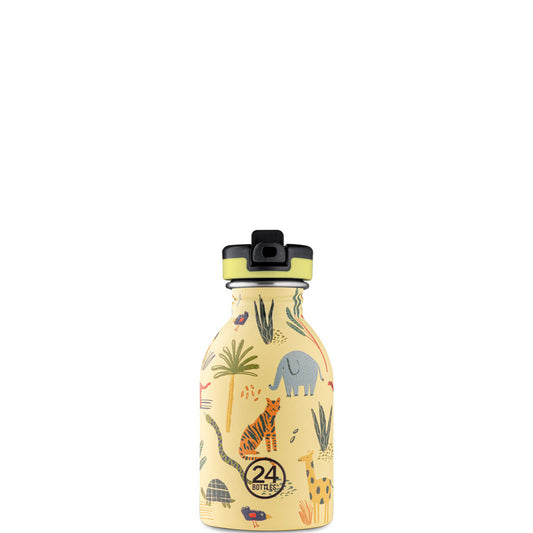 Urban Bottle 250ml - Jungle Friends (color lid)
