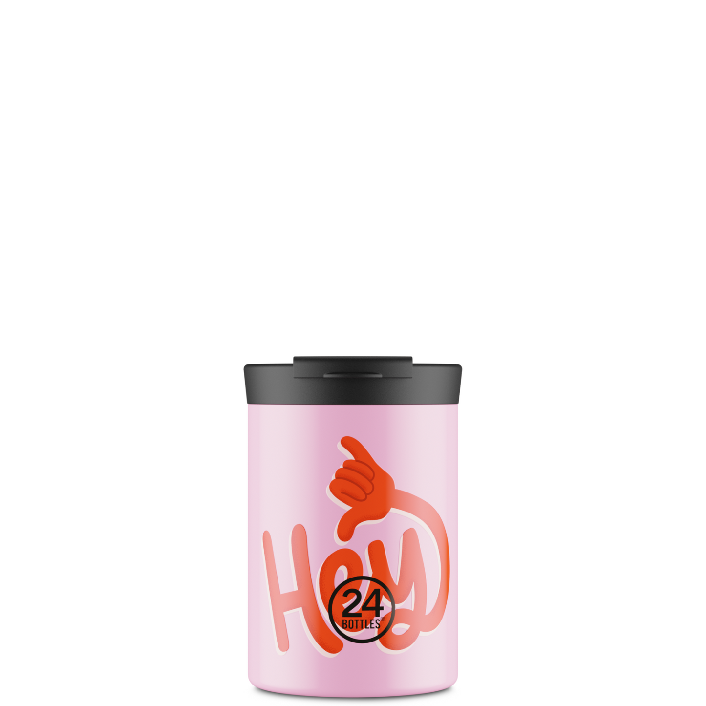 Travel Tumbler 350ml - Hey! Pink