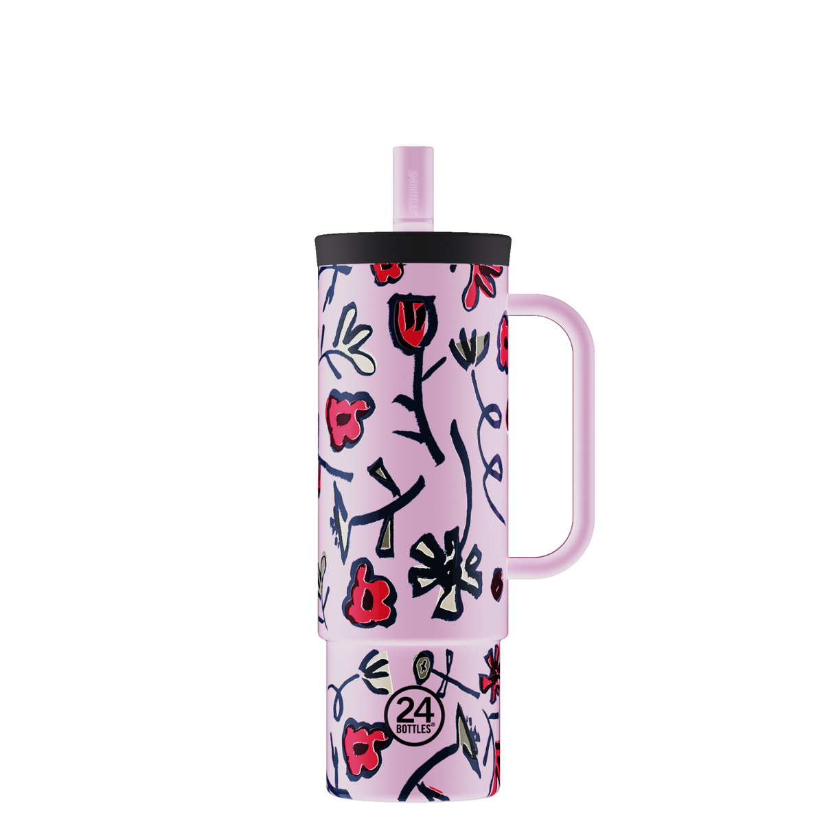 Straw Cup 800ml -  Fiore Di Campo