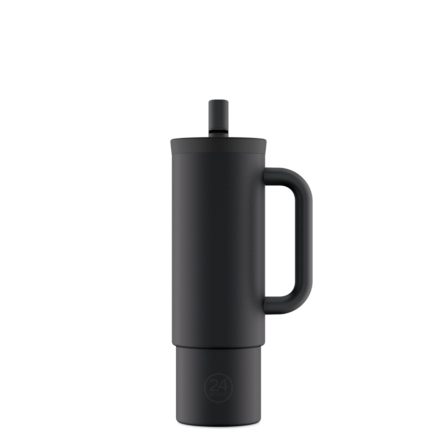 Straw Cup 800ml -  Tuxedo Black