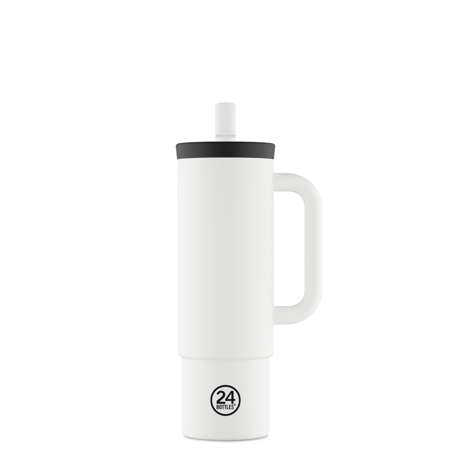 Straw Cup 800ml -  Ice White