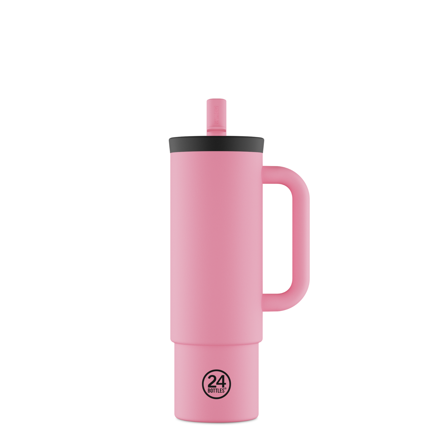 Straw Cup 800ml -  Flamingo