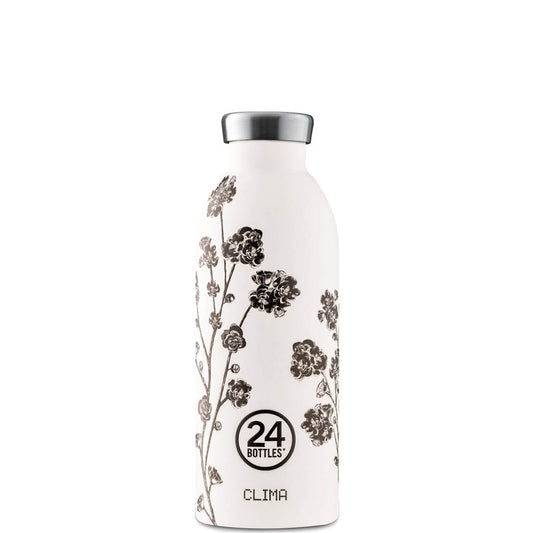 Clima Bottle 500ml - White Roses
