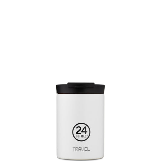 Travel Tumbler 350ml - Stone Ice White