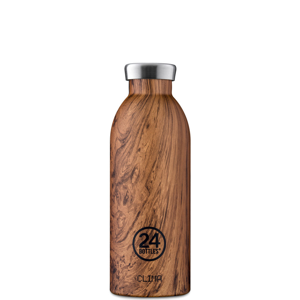 Clima Bottle 500ml - Sequoia Wood