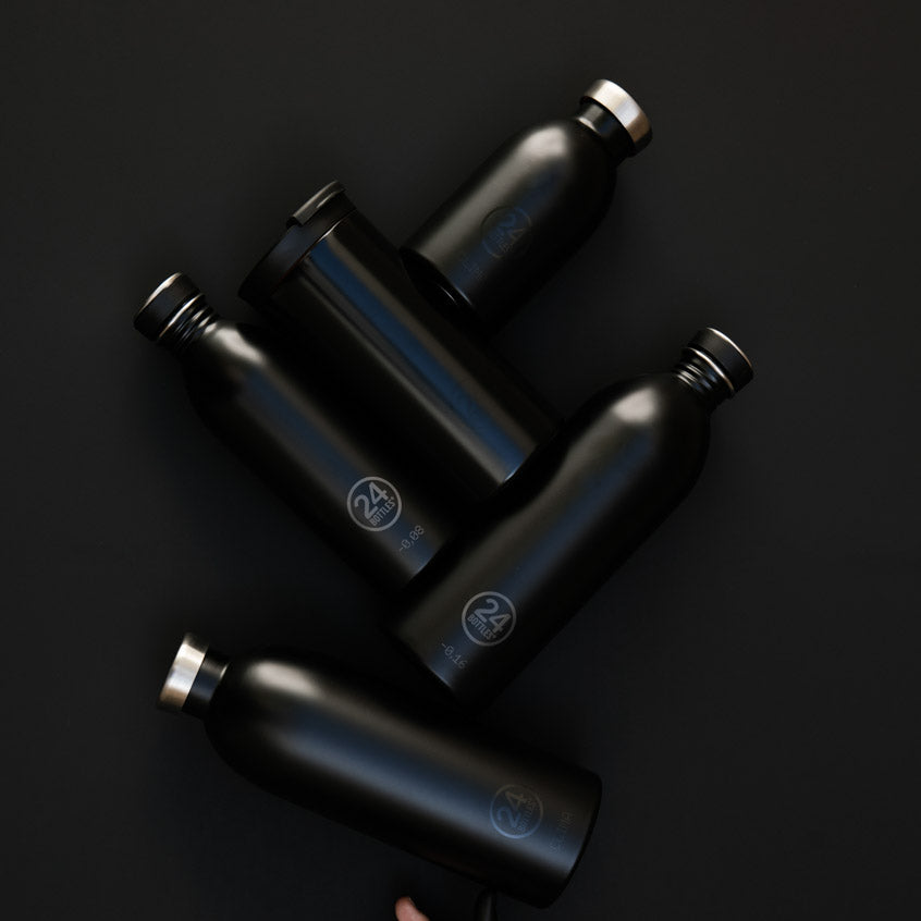 Clima Bottle 330ml - Stone Tuxedo Black